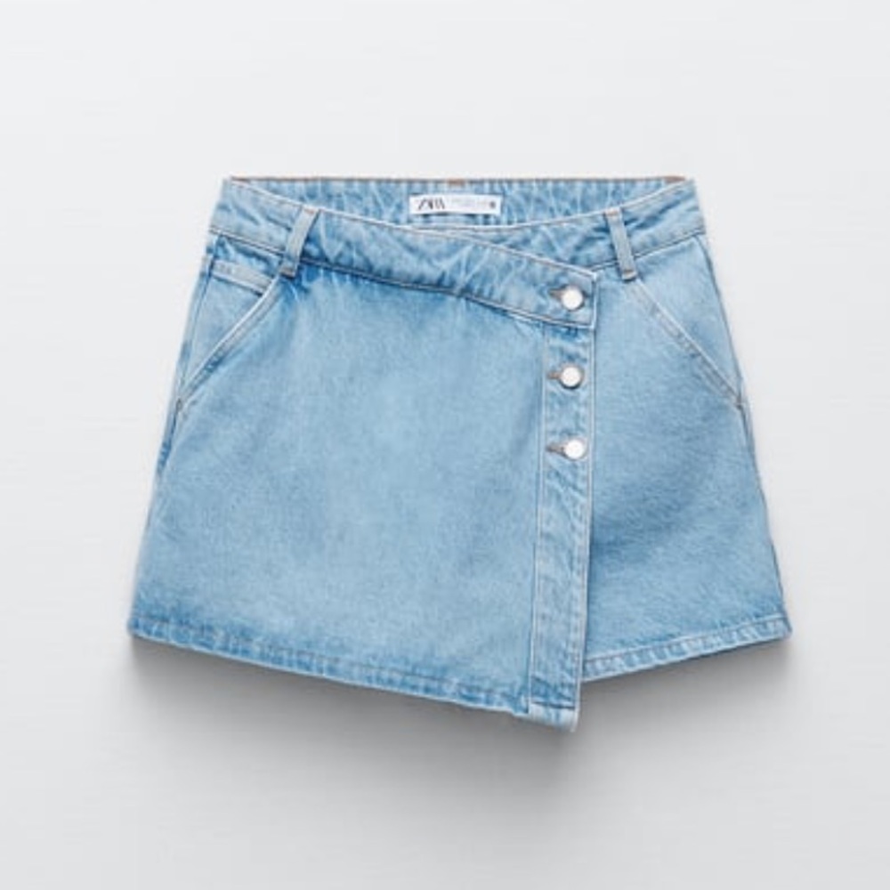 Denim skirt/short - skort - Zara